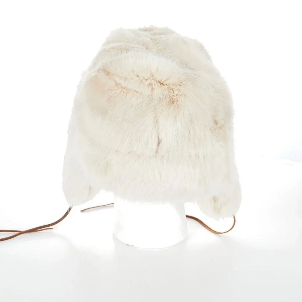 Restoration Hardwear RH Ushanka Faux Fur Trapper Hat NEW - Picture 5 of 10